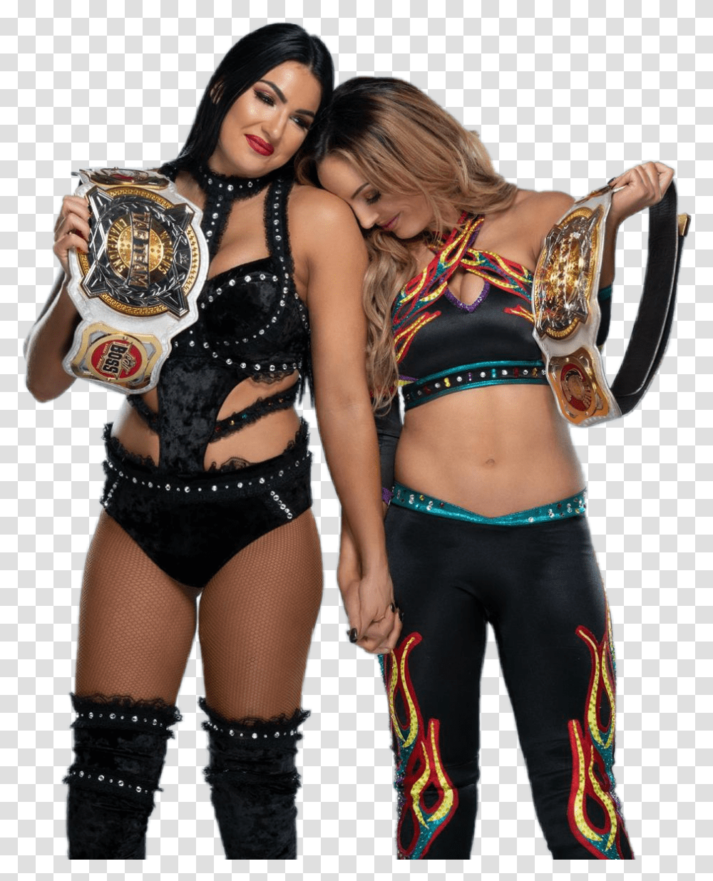 Wwe The Iiconics 2019, Person, Human, Costume Transparent Png