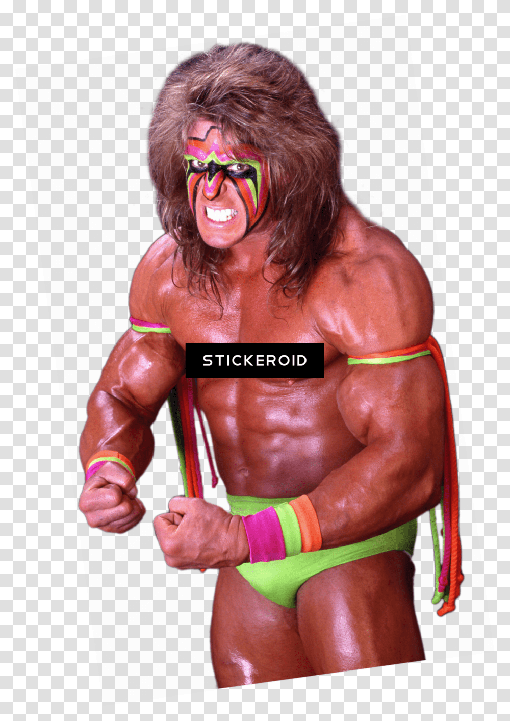 Wwe Ultimate Warrior, Person, Costume, Arm, Torso Transparent Png