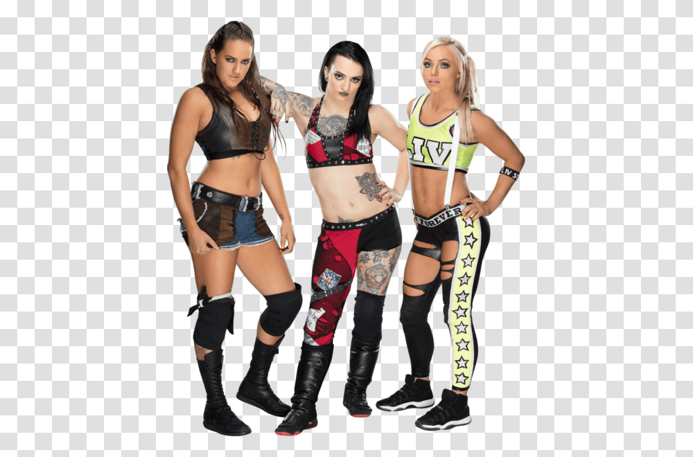Wwe Women Tag Team, Person, Shoe, Footwear Transparent Png