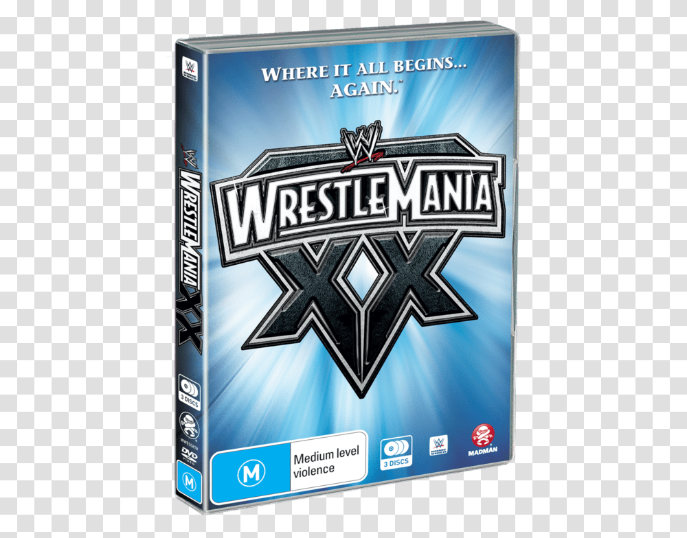 Wwe Wrestlemania 20 Dvd, Poster, Advertisement, Flyer, Paper Transparent Png