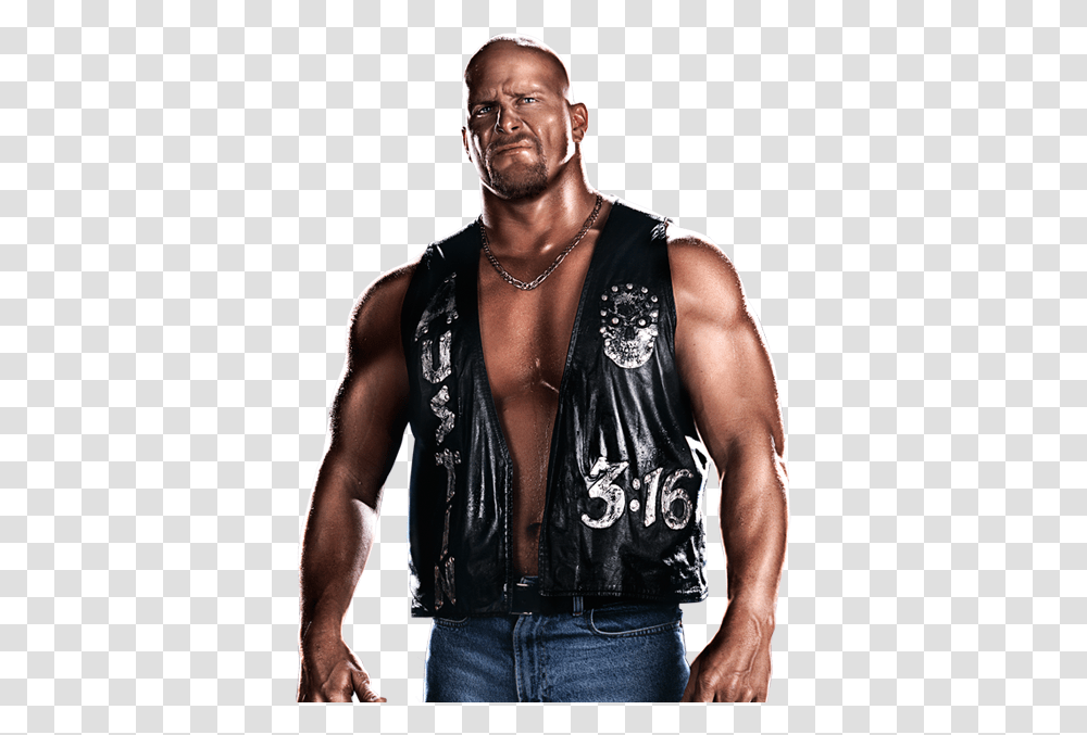 Wwe Wrestling Freetoedit Stonecold Steveaustin Stone Cold Wwe, Apparel, Person, Human Transparent Png