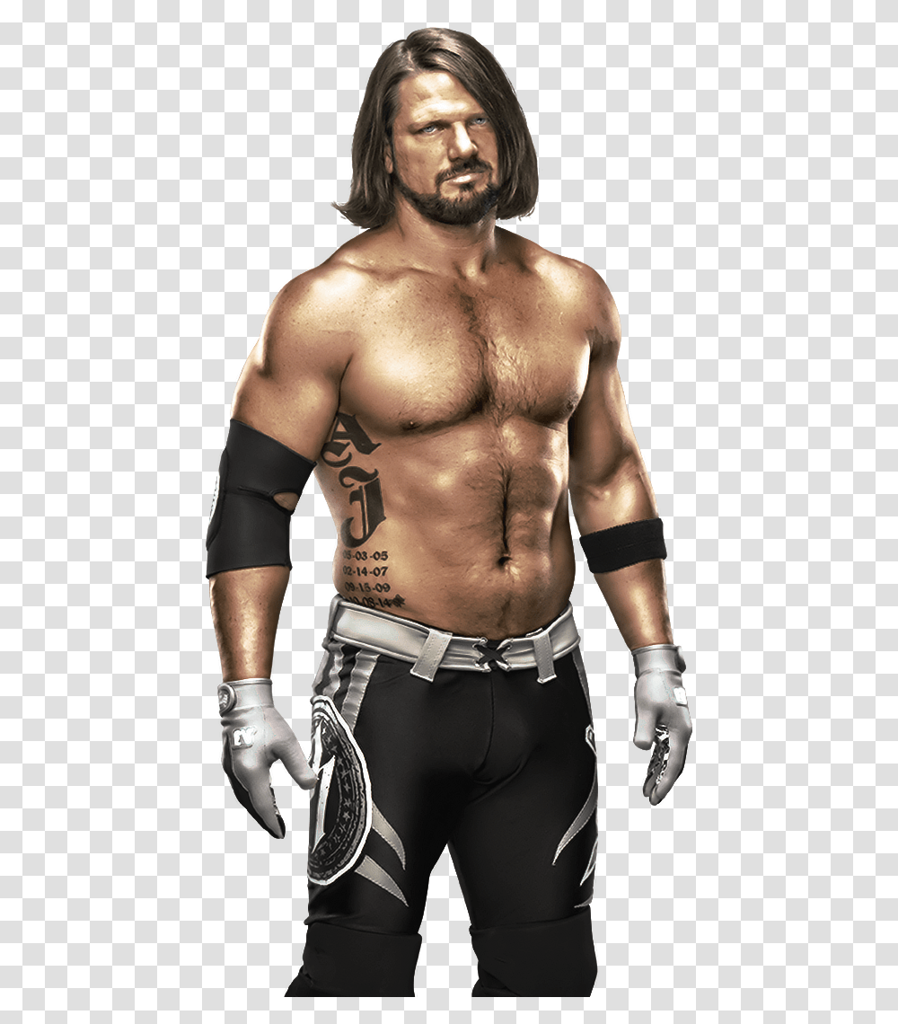 Wwe Wrestling Wwe Aj Styles, Person, Skin, Sport, Boxing Transparent Png