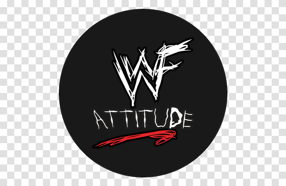Wwf Attitude Logo, Label, Emblem Transparent Png