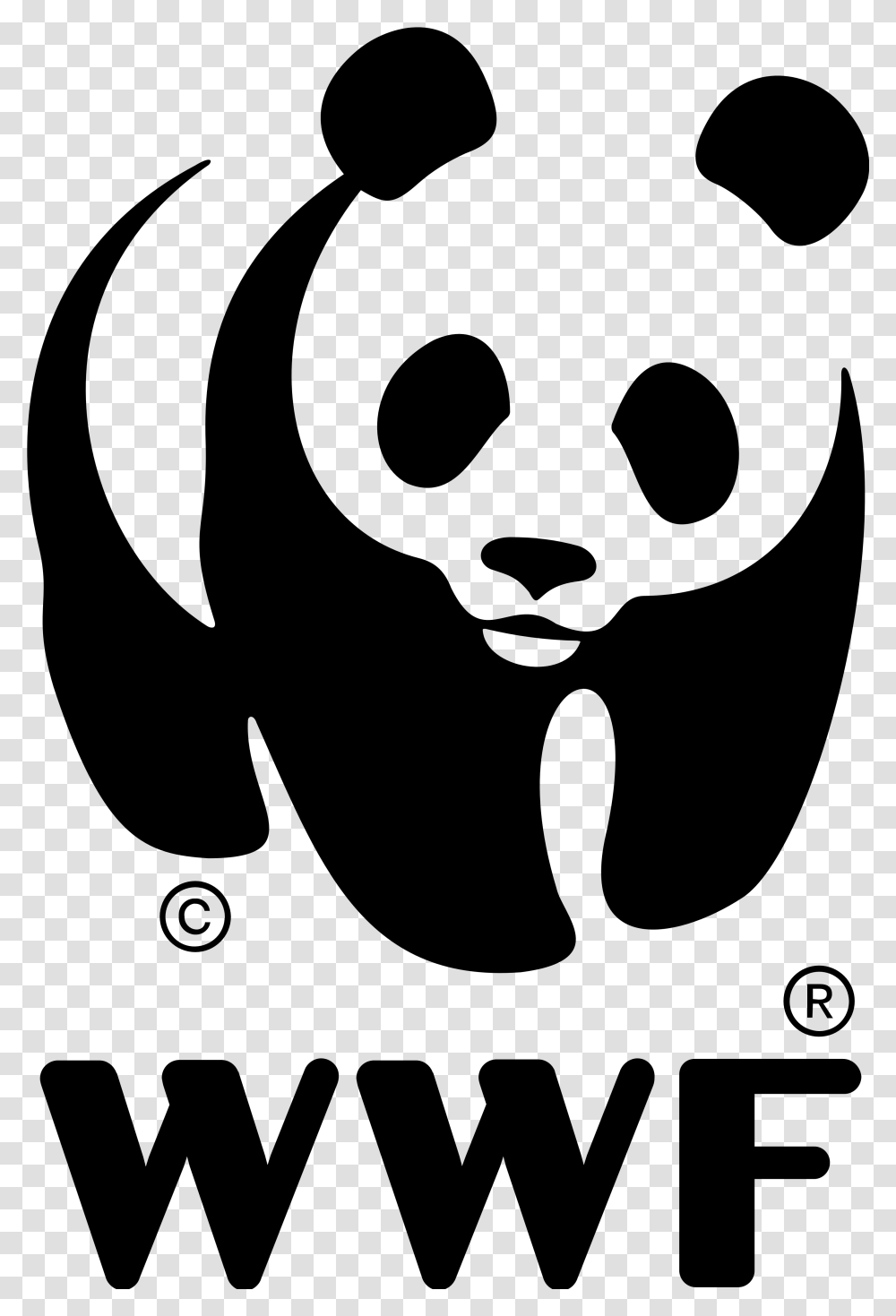 Wwf Logo World Wide Fund For Nature, Gray, World Of Warcraft Transparent Png
