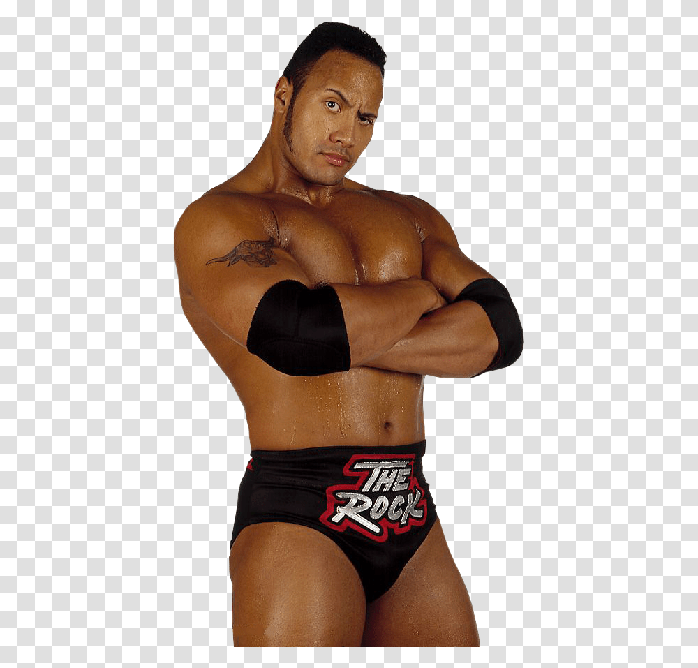 Wwf The Rock, Person, Sport, Working Out Transparent Png