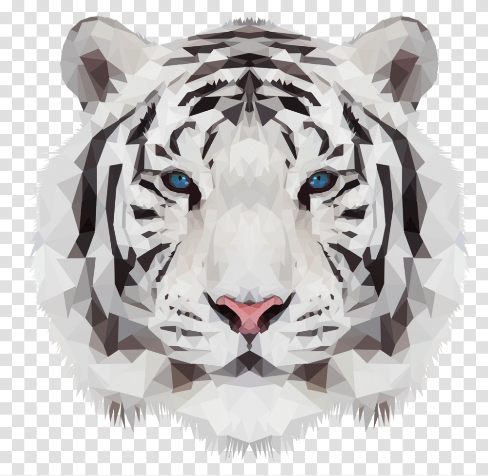 Wwf White Tiger, Wildlife, Animal, Mammal, Rug Transparent Png