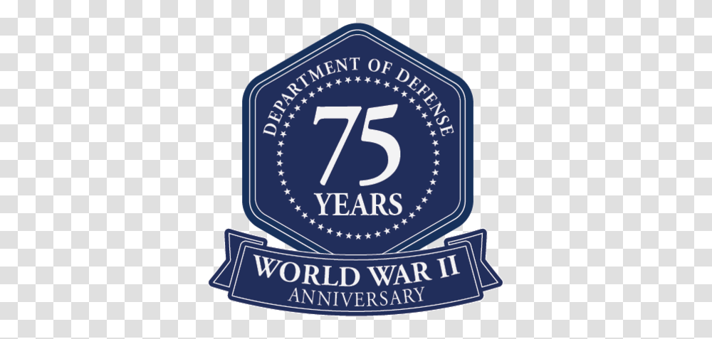 Wwii 75th Anniversary Logo Air Force Vector, Building, Label Transparent Png
