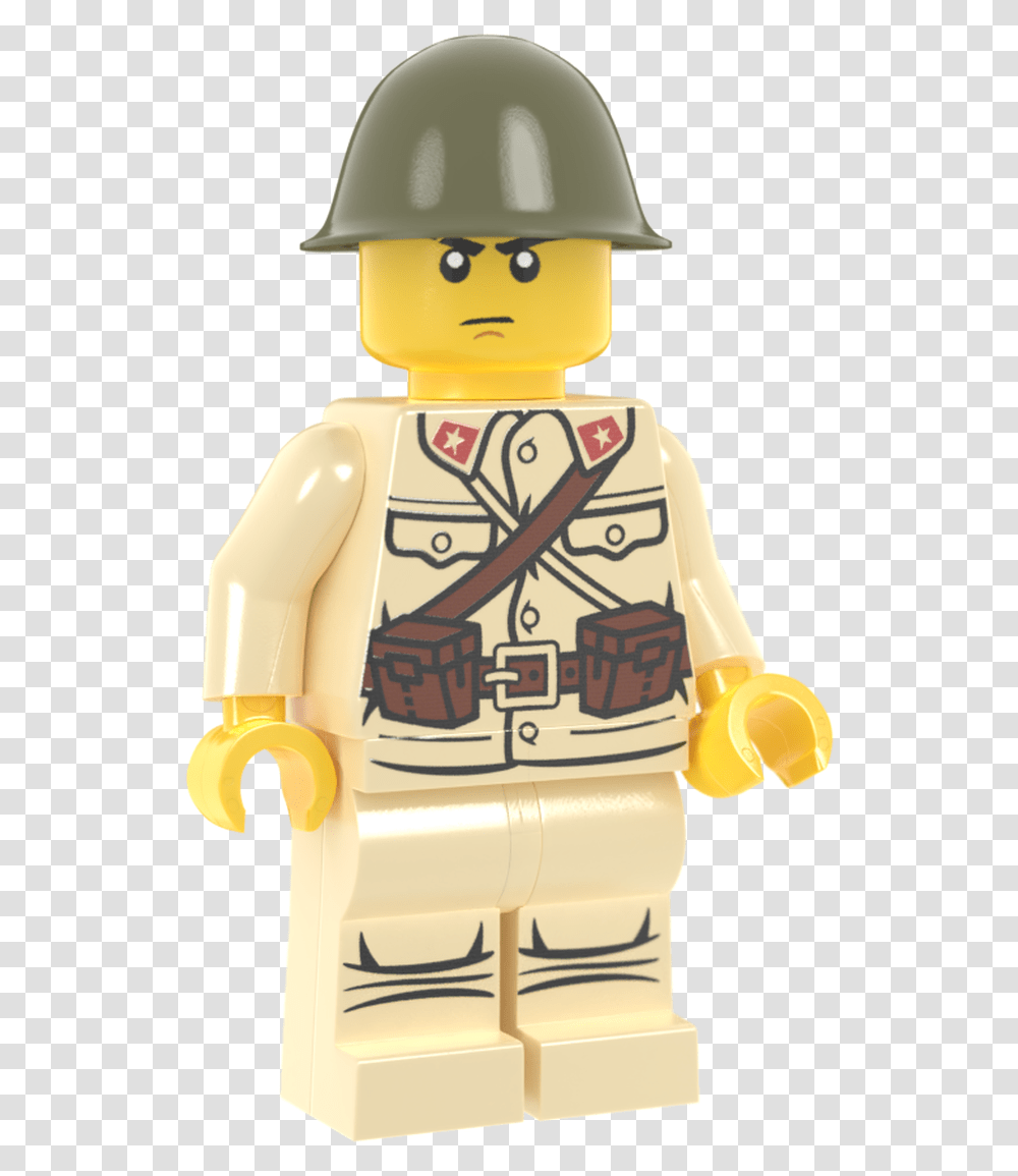 Wwii Japanese Soldier Lego, Toy, Helmet, Clothing, Apparel Transparent Png