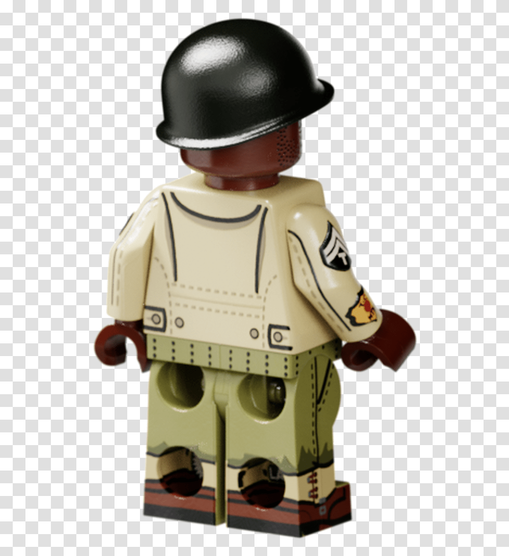 Wwii Red Ball Express Driver Lego Ww1 British Soldiers, Helmet, Apparel, Robot Transparent Png