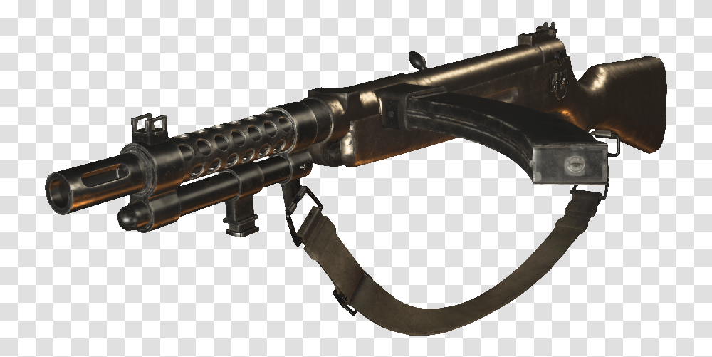 Wwii Type 100 Cod, Machine Gun, Weapon, Weaponry, Rifle Transparent Png