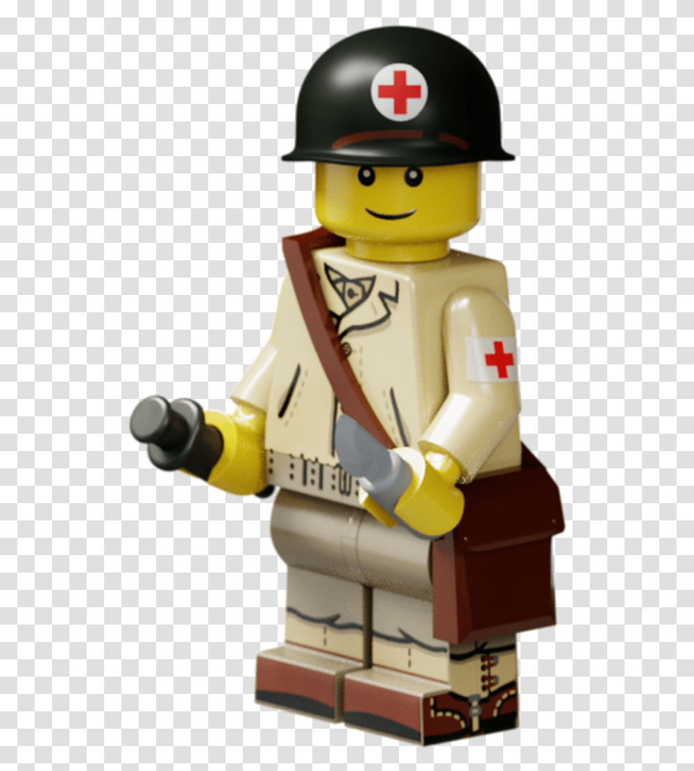Wwii Us Medic American Lego Ww2 Sets, Toy, Helmet, Apparel Transparent Png