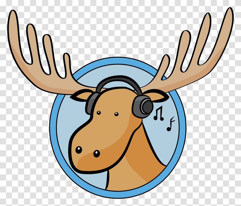 Wwvu Moose Cartoon Moose, Antler, Wildlife, Animal, Elk Transparent Png