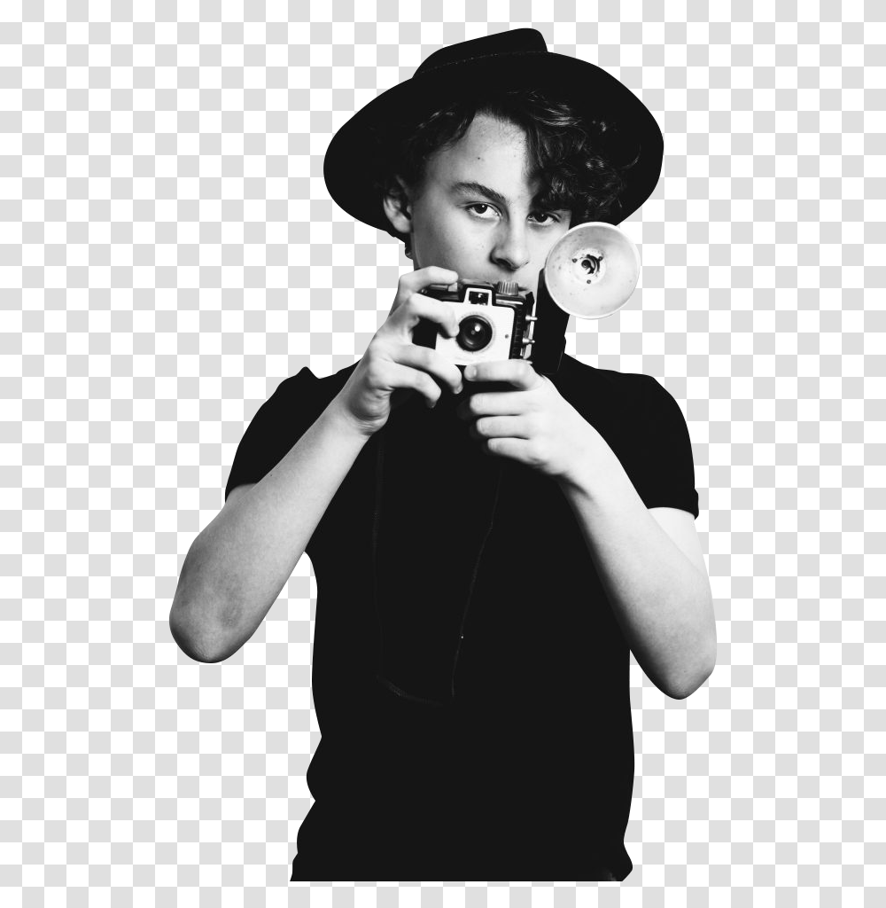 Wyatt Olef, Person, Human, Photography, Hat Transparent Png