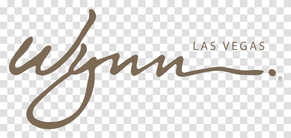 Wynn Las Vegas Logo, Handwriting, Signature, Autograph Transparent Png