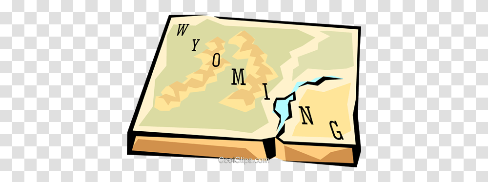 Wyoming State Map Royalty Free Vector Clip Art Illustration, Number, Nature Transparent Png