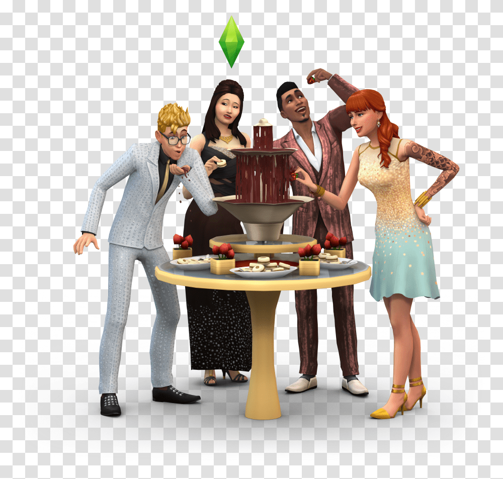 Wytworne Przyjcie The Sims Transparent Png