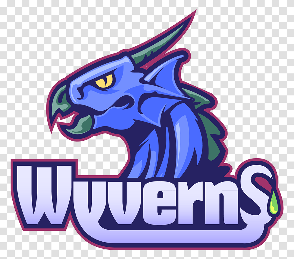 Wyvern Mascot Logo On Behance Mascot Logo Wyvern, Dragon Transparent Png