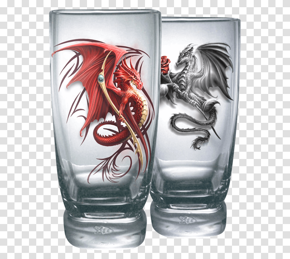Wyvern Water Glass Set Wyvern, Dragon, Bottle, Goblet Transparent Png