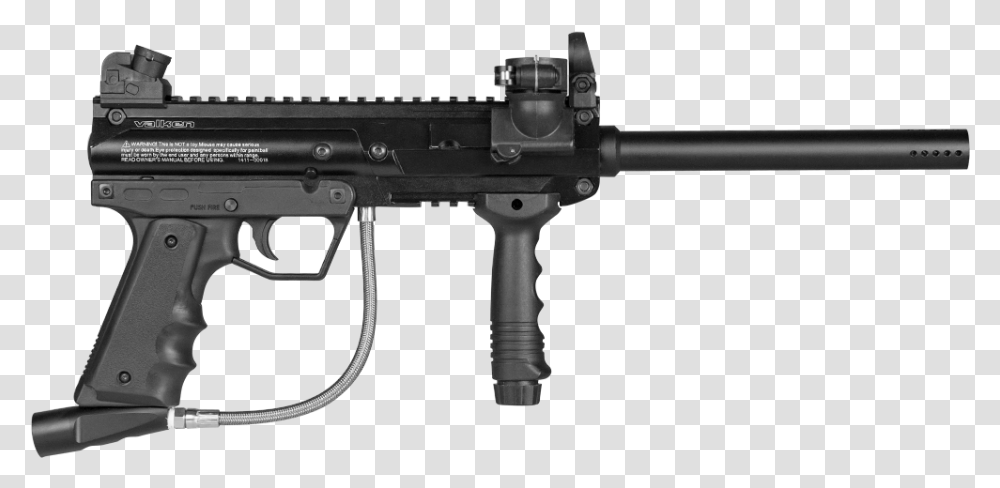 X 1000 Paintball Gun Pointing To The Right, Weapon, Weaponry, Machine Gun, Rifle Transparent Png