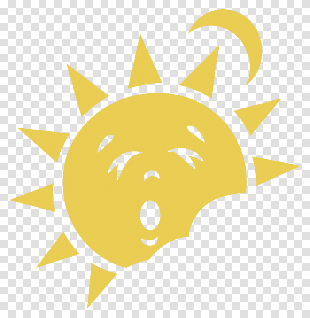 X 1024 Sun Vector Black And White, Outdoors, Nature, Sky Transparent Png