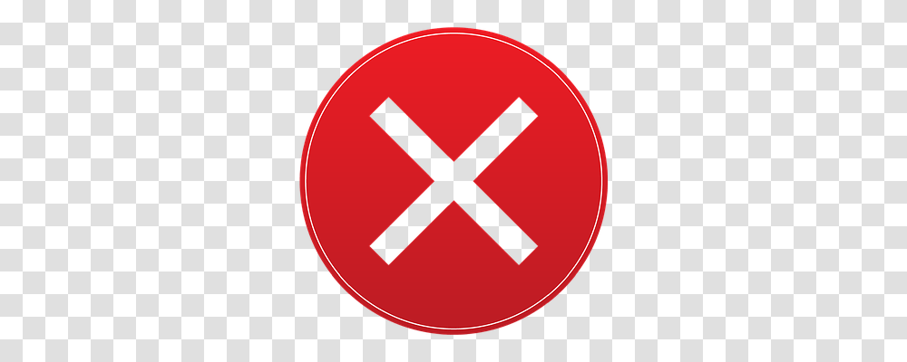 X Symbol, Road Sign, Stopsign, Mailbox Transparent Png