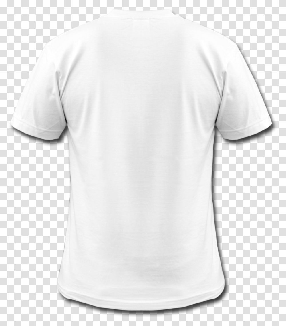 X 1200 Plain White T Shirt Back, Apparel, T-Shirt, Person Transparent Png