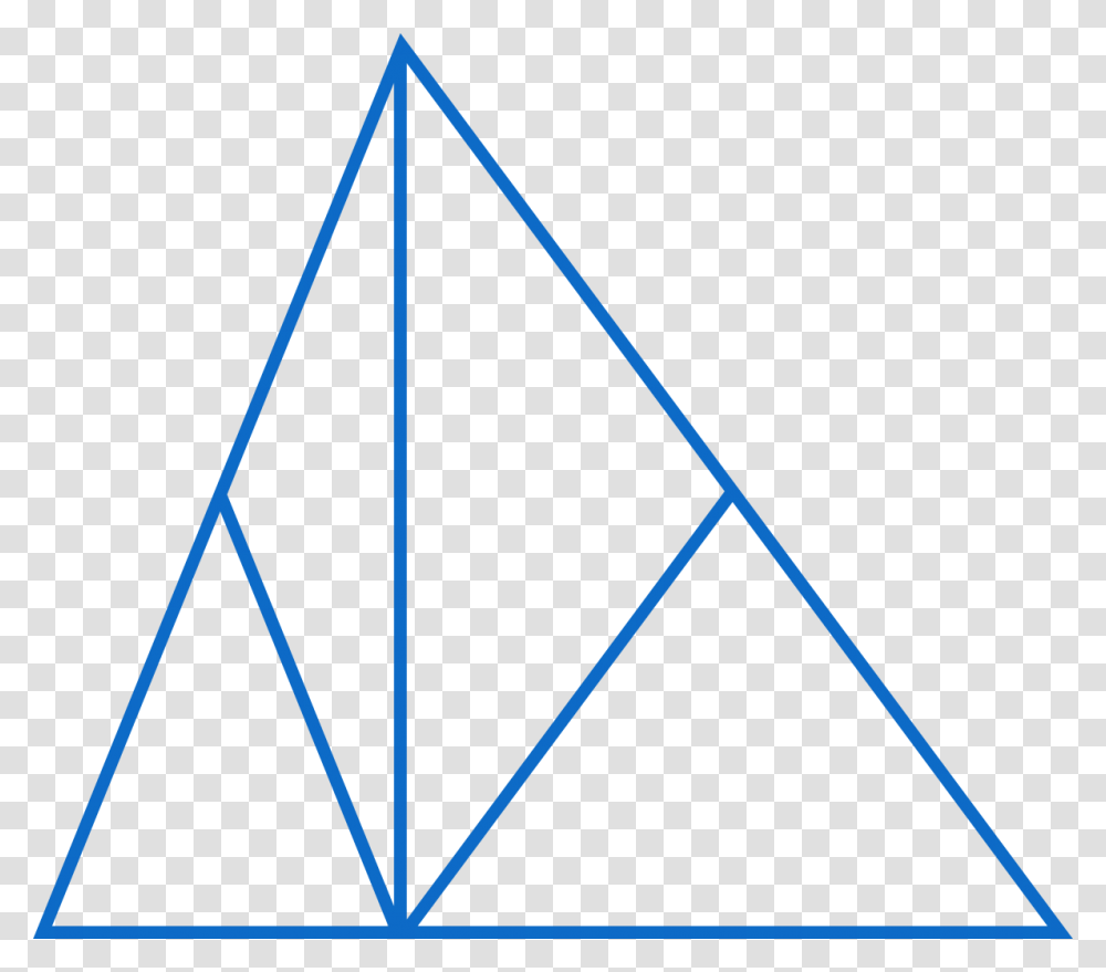 X 1383 49kb Isosceles Triangle Geometry Triangle, Bow Transparent Png