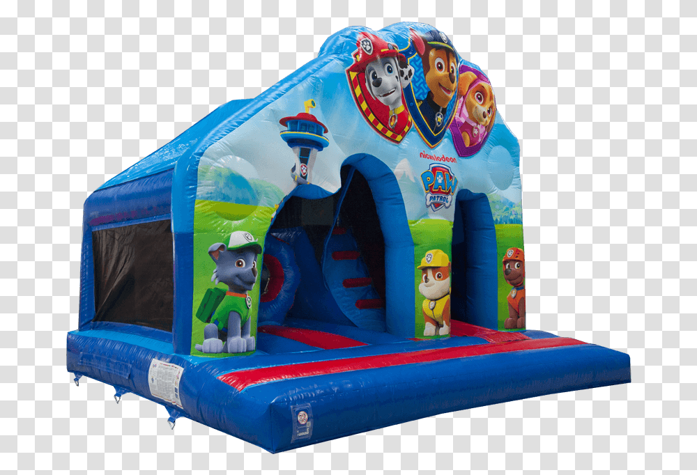X 17ft Play N Paw Patrol Bouncy Castle For Sale, Inflatable, Toy, Person, Human Transparent Png