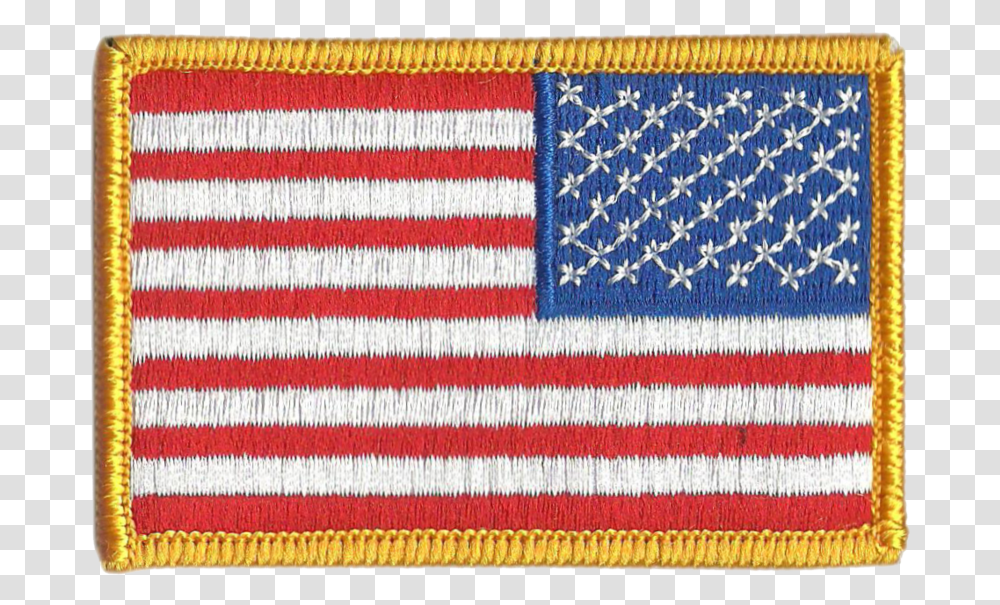 X 3 Reversed Flag Patch, Rug, Knitting, Woven, Cushion Transparent Png