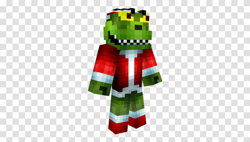 X 5 Minecraft The Grinch Skin Clipart Full Size Minecraft Grinch, Clothing, Costume, Fashion, Robe Transparent Png