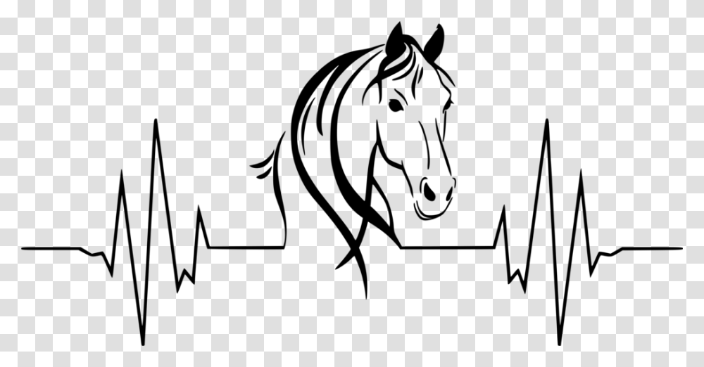 X 504 12 Heartbeat With Horse Head, Gray, World Of Warcraft Transparent Png