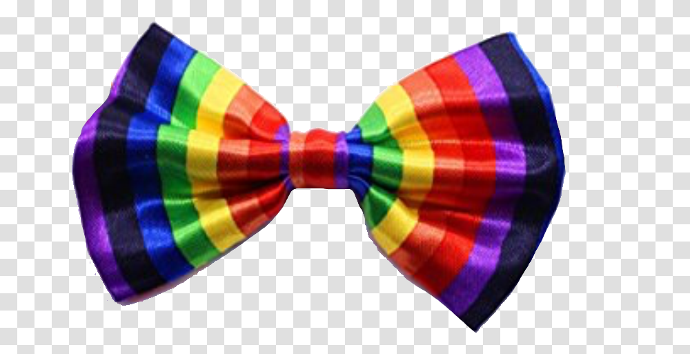 X 519 5 Rainbow Bow Tie Clipart Full Size Rainbow Bow Tie, Accessories, Accessory, Necktie Transparent Png