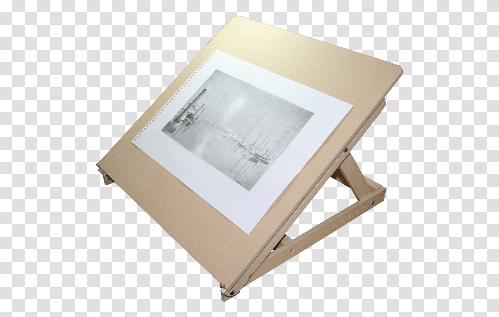 X 600 Engineering Drawing Board, Box, Canvas Transparent Png