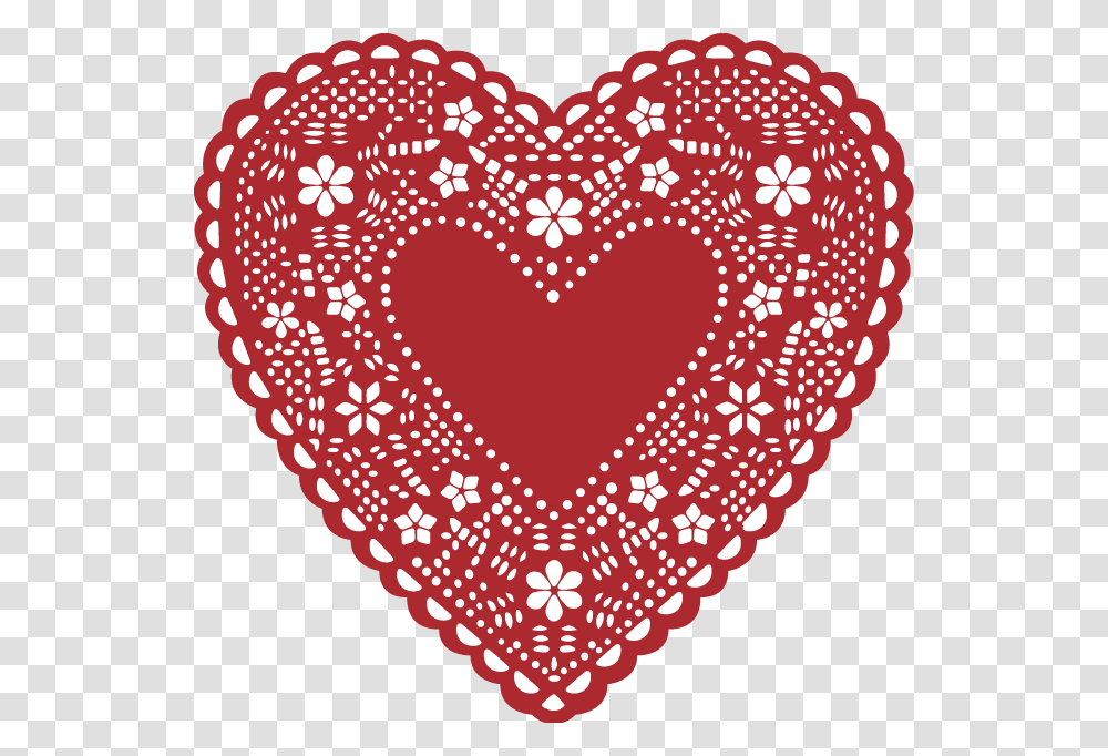 X 622 5 Lace Heart Transparent Png