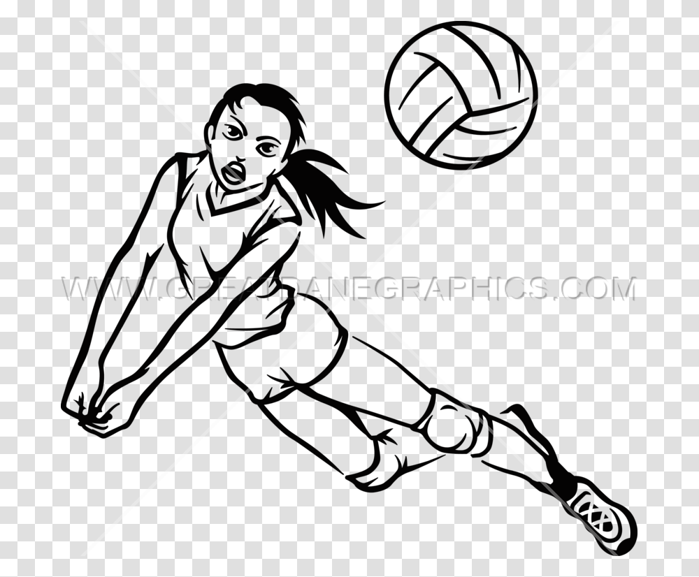 X 766 Volleyball Player Drawing, Duel, Sport, Sports, Badminton Transparent Png