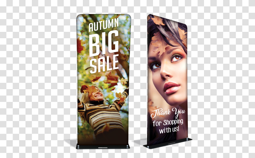 X 90 Fabric Tube Display With 9oz Premium Polyester, Poster, Advertisement, Flyer, Paper Transparent Png