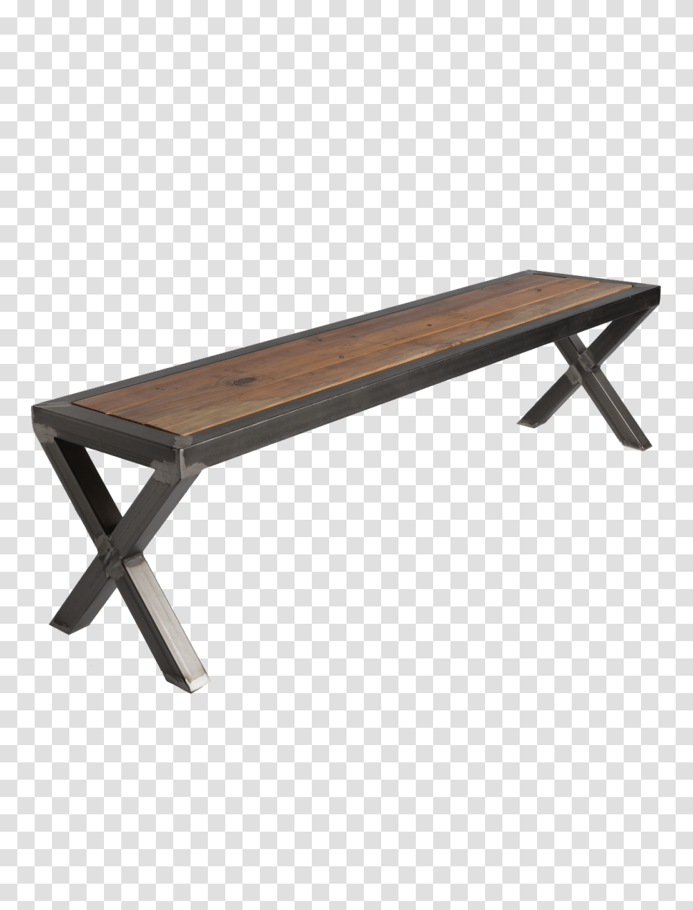 X Base Bench Tradesmith Goods, Furniture, Park Bench Transparent Png