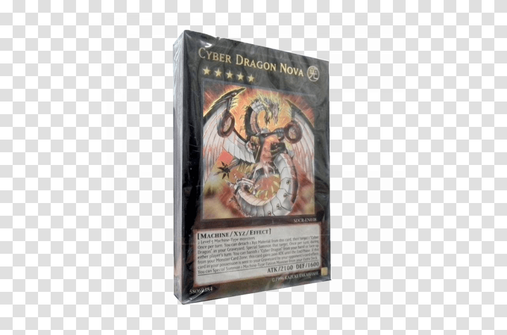 X Cyber Dragon Revolution 1st New Sealed Structure Cyber Dragon Nova Ultra, Book, Person Transparent Png