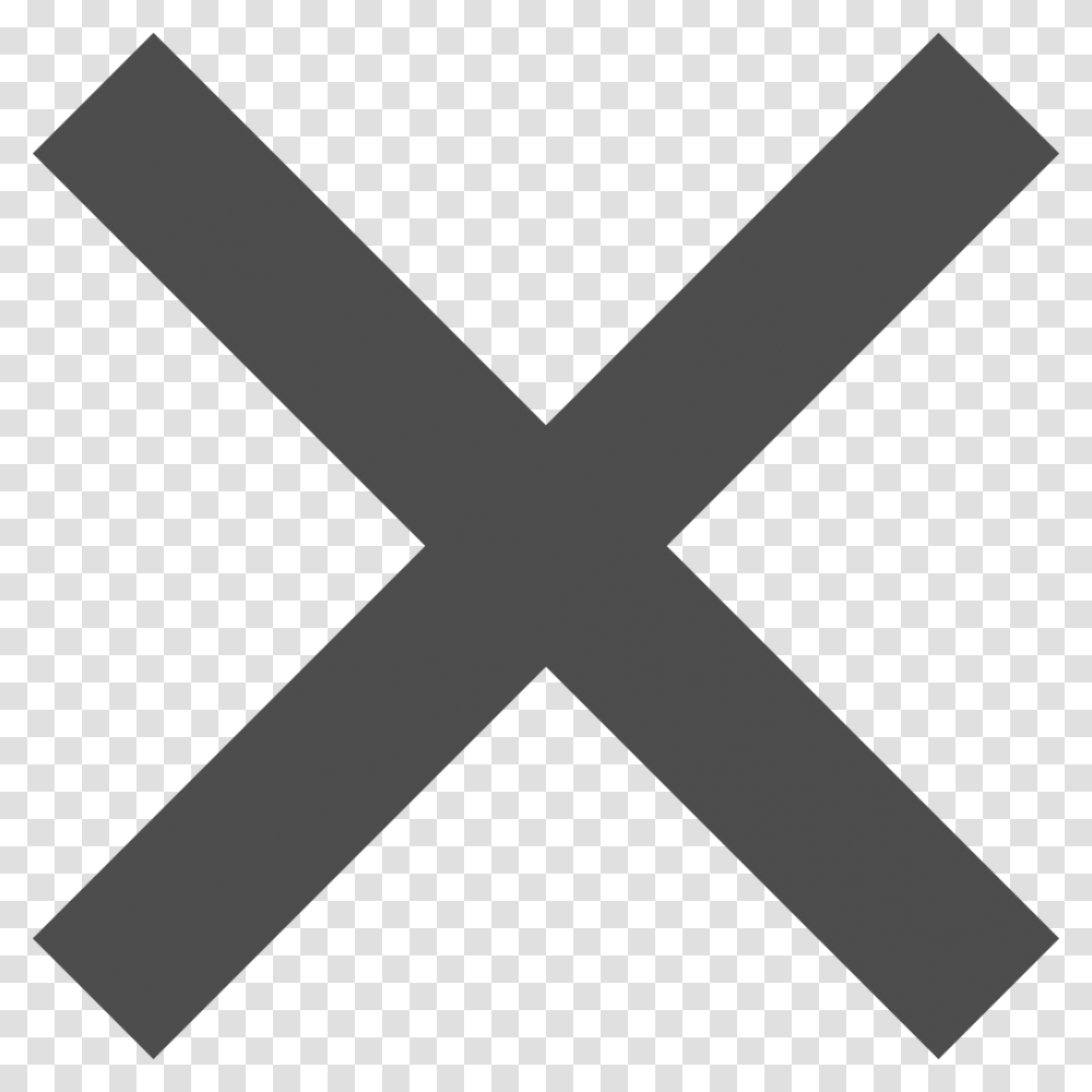 X Icon Svg Close Icon Gray, Logo, Trademark Transparent Png