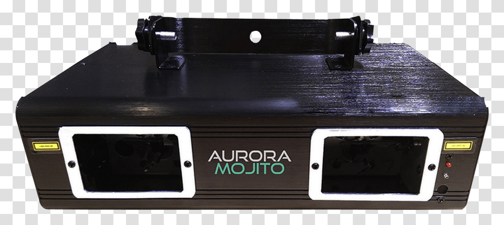 X Laser Aurora Mojito Green Dual Aperture Aerial Effect Cassette Deck, Electronics, Cooktop, Indoors, Camera Transparent Png