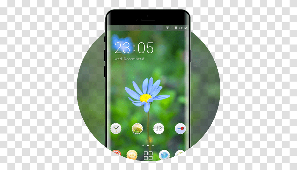 X Launcher Lite For Phone Free Android Theme - U 3d Oppo A7 Theme Store, Mobile Phone, Electronics, Cell Phone, Flower Transparent Png