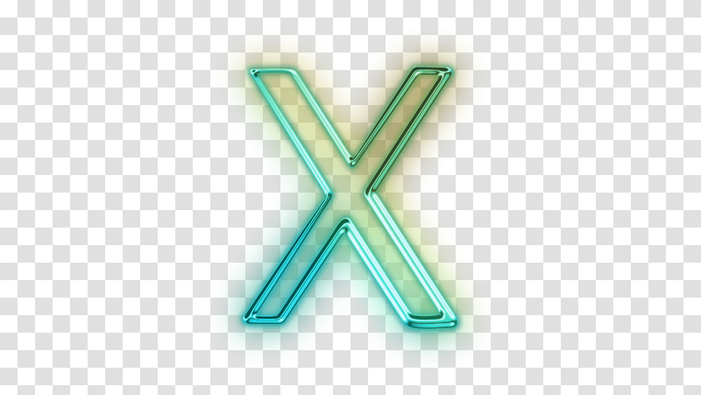 X Letter Images Dot, Neon, Light, Text, Symbol Transparent Png