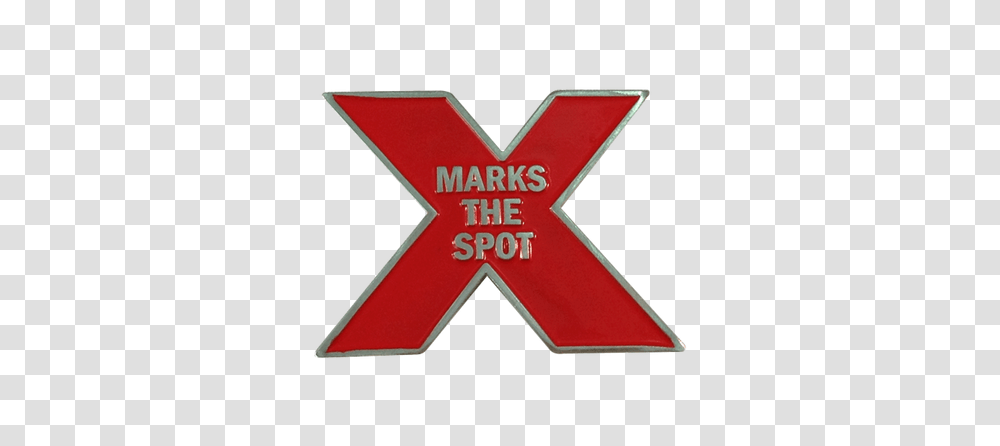 X Marks The Spot Ball Marker Hat Clip, Logo, Trademark, Star Symbol Transparent Png