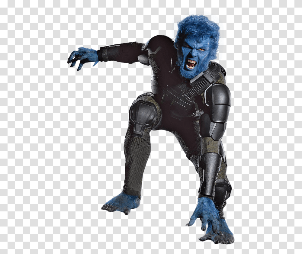 X Men Beast Action Figure, Person, Clothing, Suit, Overcoat Transparent Png