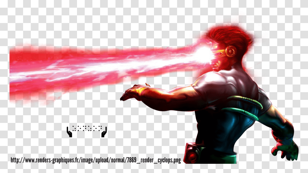 X Men Cyclops Image Ciclope X Men, Duel, Light, Person, Human Transparent Png