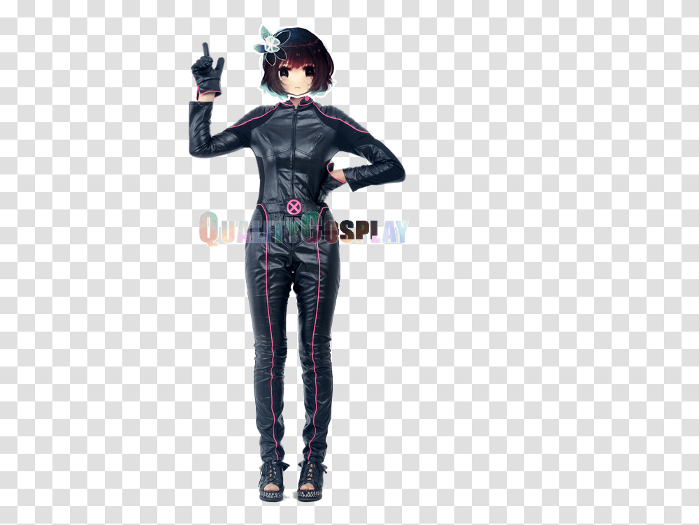 X Men Kitty Pryde Cosplay Costumes Xmen, Person, Human, Long Sleeve Transparent Png