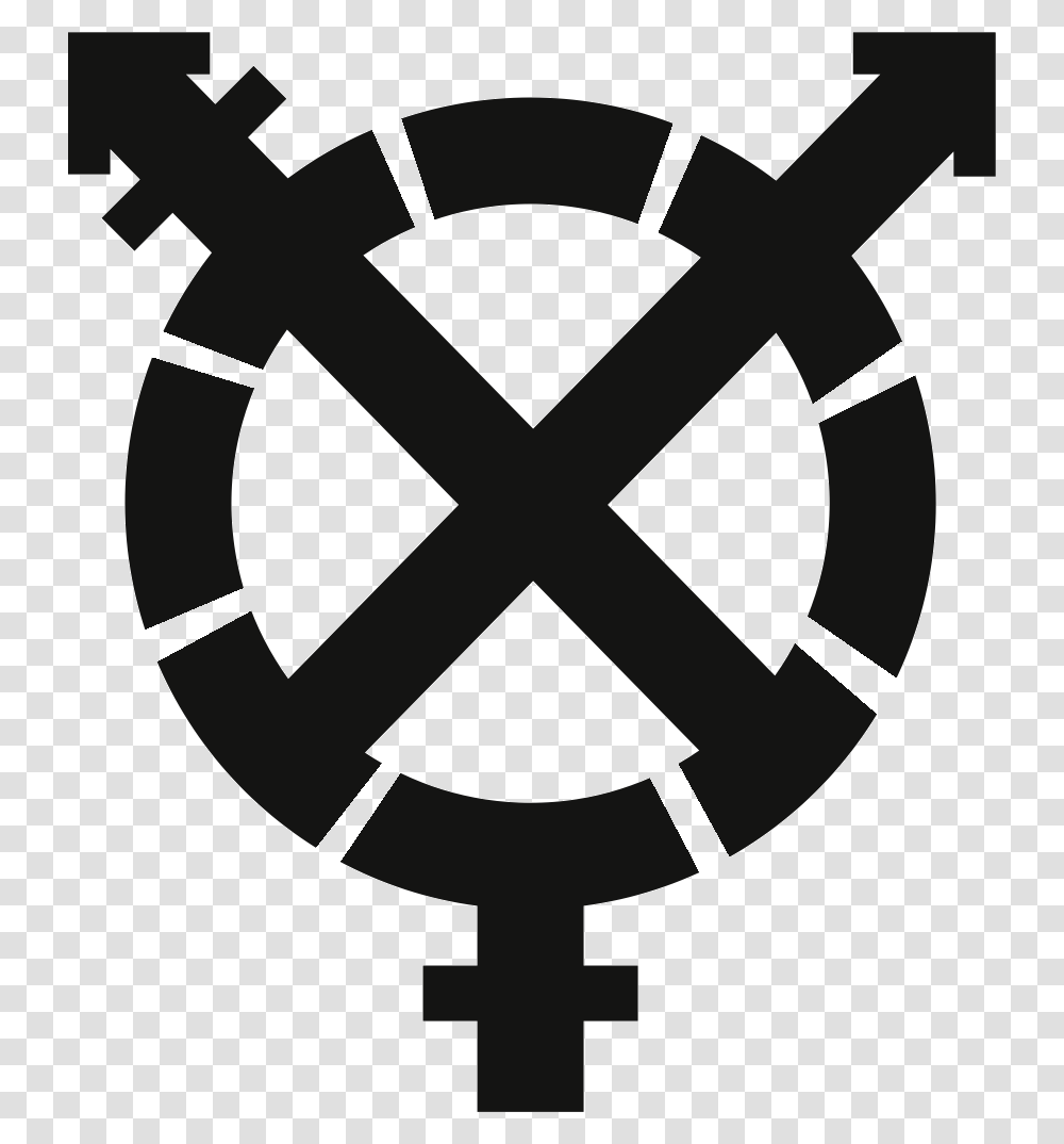 X Men Logo, Cross, Trademark, Stencil Transparent Png