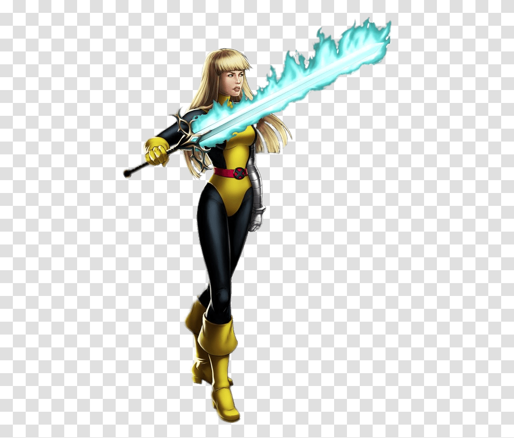 X Men Magik Marvel Magik Phoenix Force, Costume, Person, Human, Weapon Transparent Png