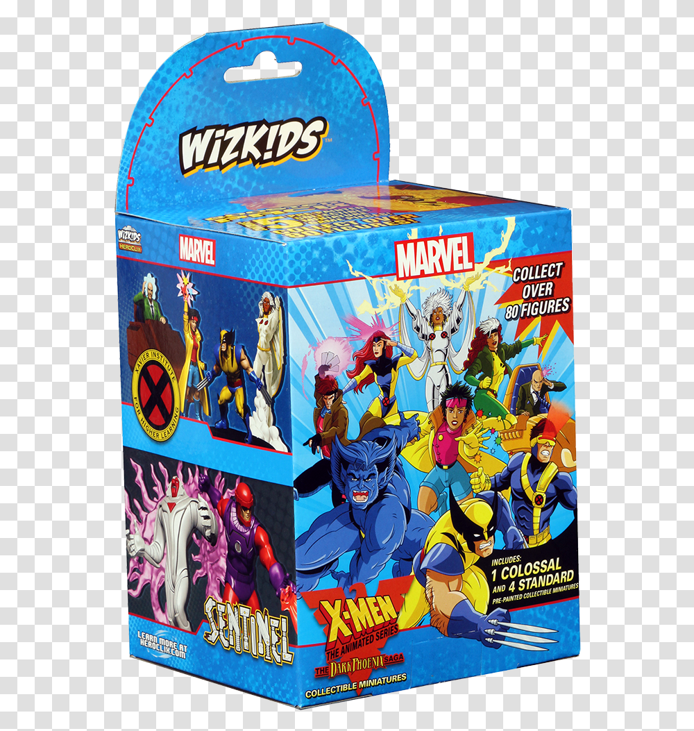 X Men The Animated Series Heroclix, Poster, Advertisement, Person, Human Transparent Png