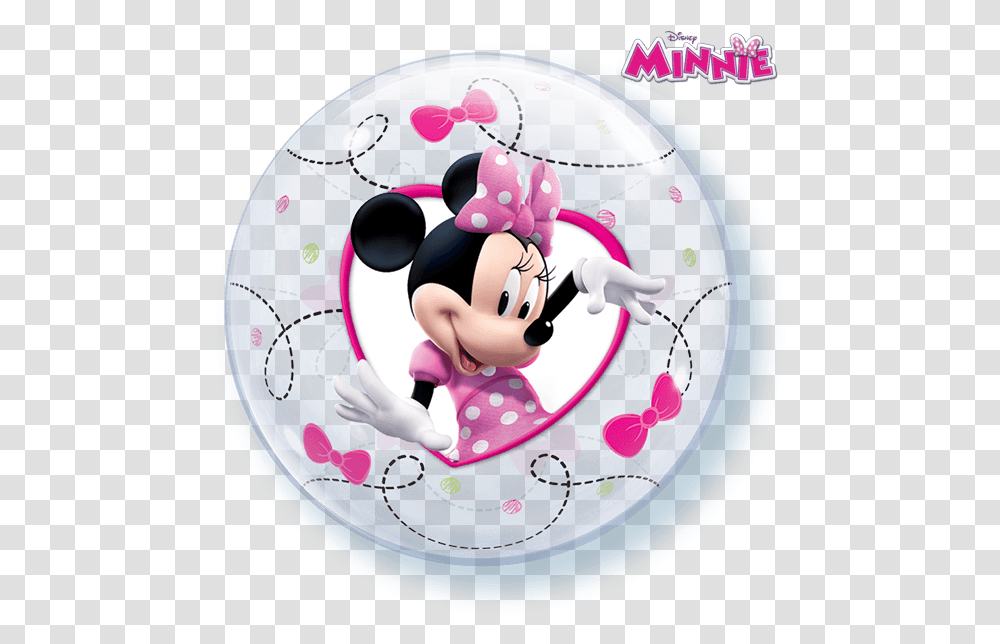 X Minnie Mouse Standee, Sphere, Birthday Cake, Dessert, Food Transparent Png